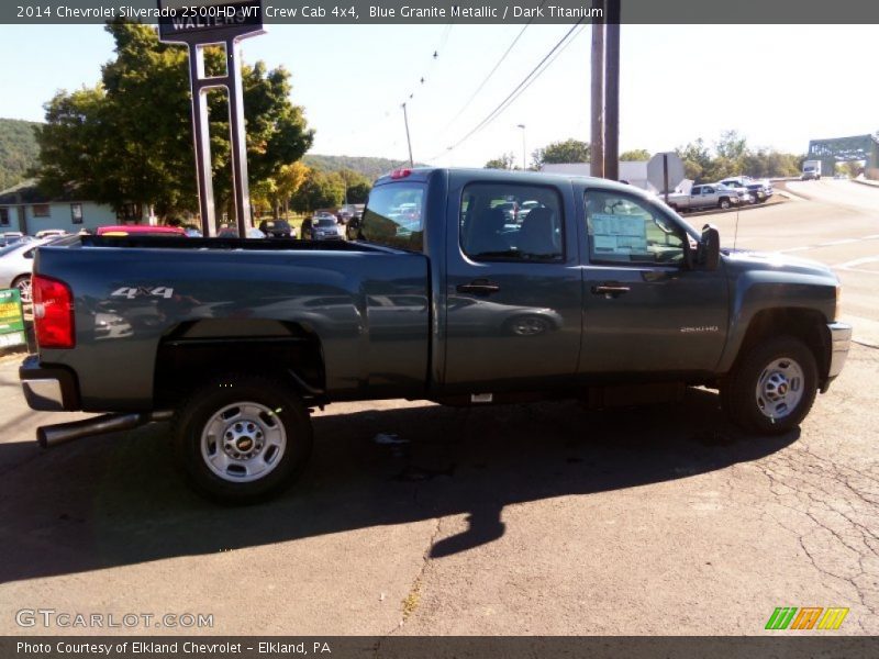 Blue Granite Metallic / Dark Titanium 2014 Chevrolet Silverado 2500HD WT Crew Cab 4x4