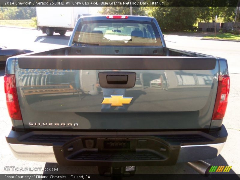 Blue Granite Metallic / Dark Titanium 2014 Chevrolet Silverado 2500HD WT Crew Cab 4x4