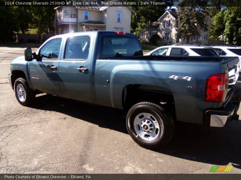 Blue Granite Metallic / Dark Titanium 2014 Chevrolet Silverado 2500HD WT Crew Cab 4x4