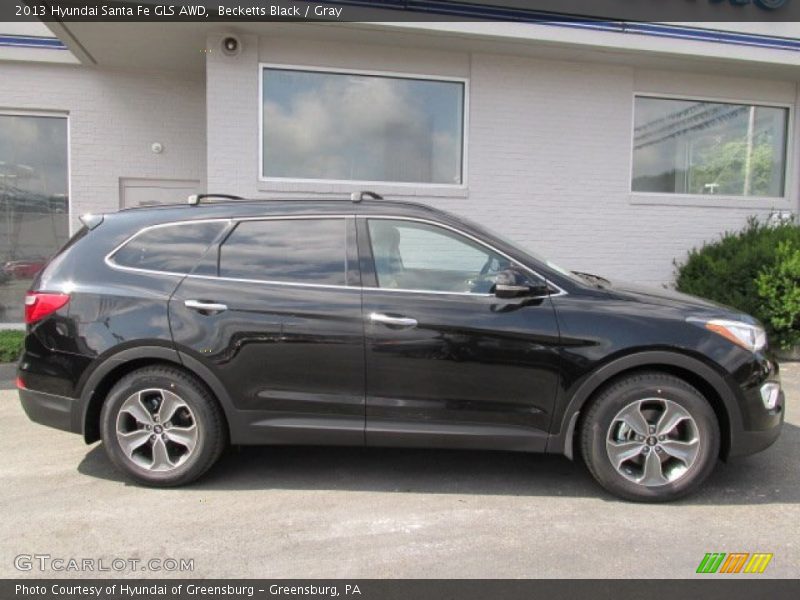 Becketts Black / Gray 2013 Hyundai Santa Fe GLS AWD