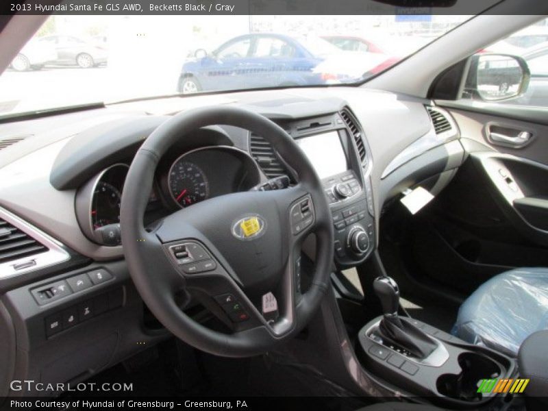 Becketts Black / Gray 2013 Hyundai Santa Fe GLS AWD