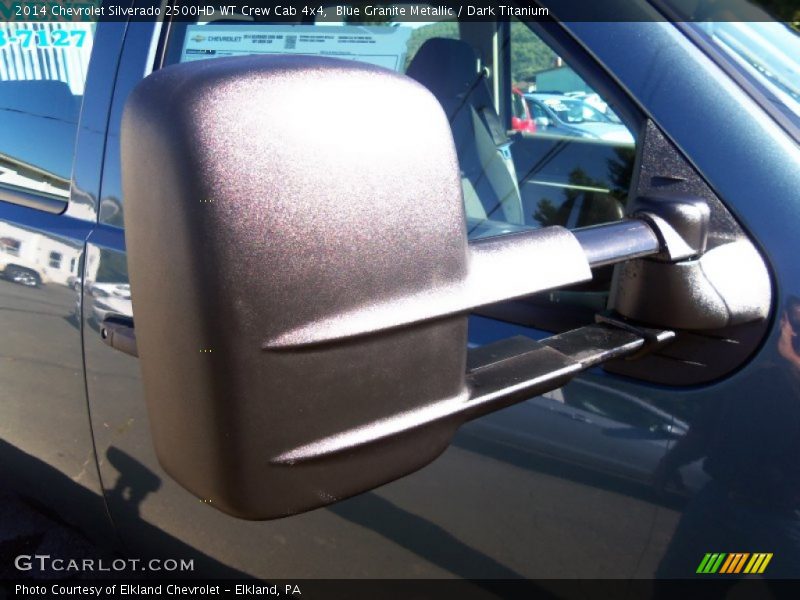 Blue Granite Metallic / Dark Titanium 2014 Chevrolet Silverado 2500HD WT Crew Cab 4x4