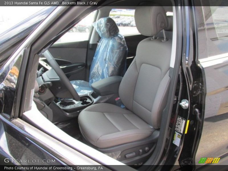 Becketts Black / Gray 2013 Hyundai Santa Fe GLS AWD