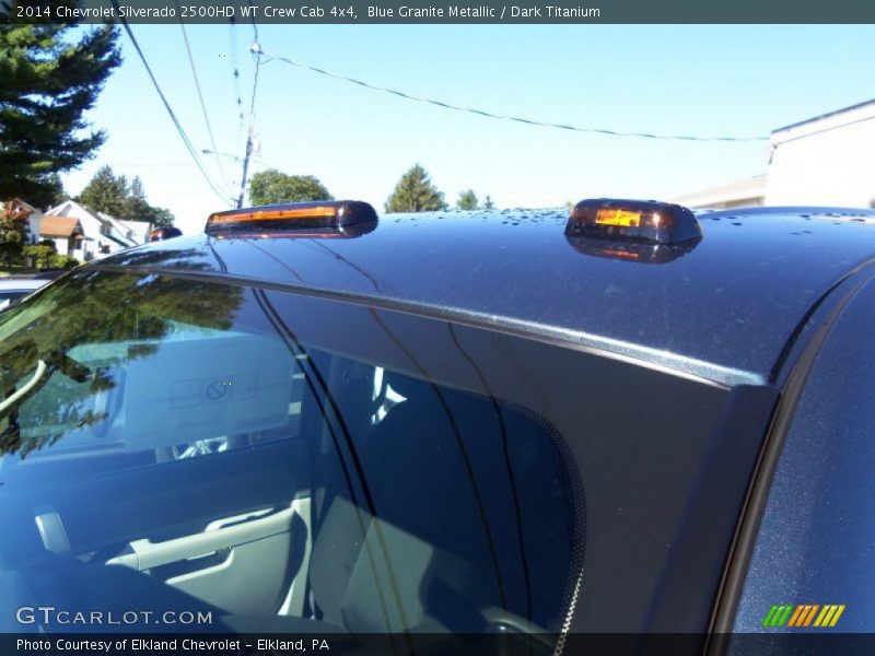 Blue Granite Metallic / Dark Titanium 2014 Chevrolet Silverado 2500HD WT Crew Cab 4x4
