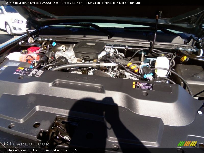  2014 Silverado 2500HD WT Crew Cab 4x4 Engine - 6.6 Liter OHV 32-Valve Duramax Turbo-Diesel V8