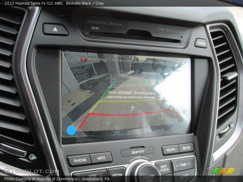 Becketts Black / Gray 2013 Hyundai Santa Fe GLS AWD
