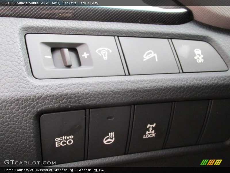 Becketts Black / Gray 2013 Hyundai Santa Fe GLS AWD