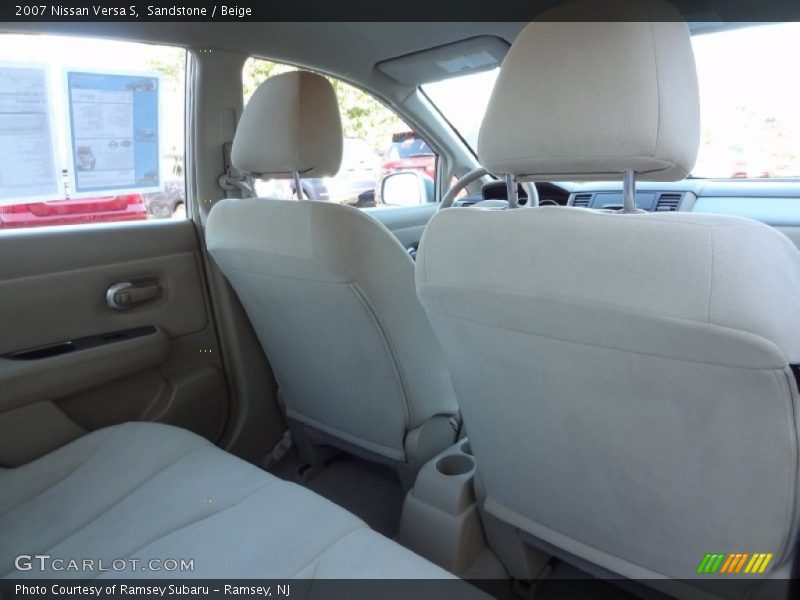 Sandstone / Beige 2007 Nissan Versa S