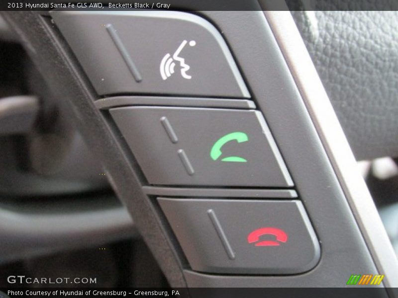 Becketts Black / Gray 2013 Hyundai Santa Fe GLS AWD
