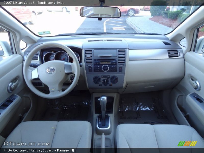 Sandstone / Beige 2007 Nissan Versa S