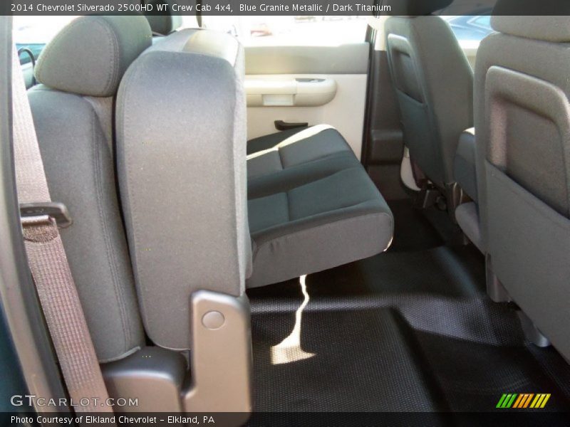Blue Granite Metallic / Dark Titanium 2014 Chevrolet Silverado 2500HD WT Crew Cab 4x4