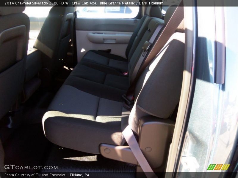 Blue Granite Metallic / Dark Titanium 2014 Chevrolet Silverado 2500HD WT Crew Cab 4x4