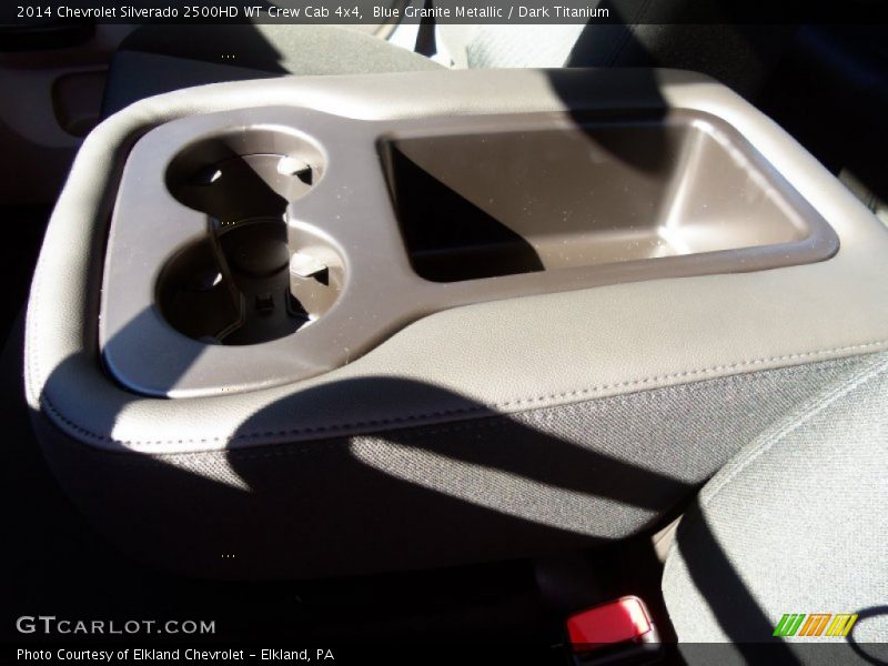Blue Granite Metallic / Dark Titanium 2014 Chevrolet Silverado 2500HD WT Crew Cab 4x4