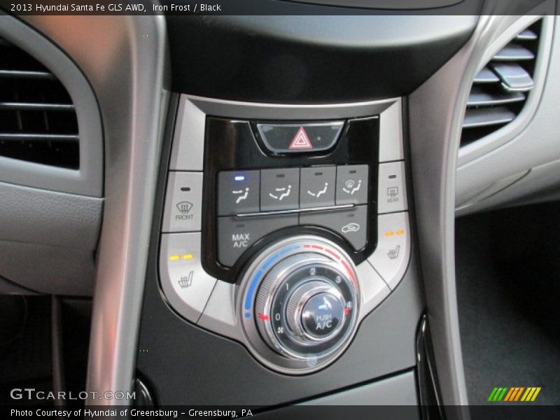 Iron Frost / Black 2013 Hyundai Santa Fe GLS AWD