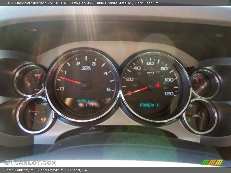  2014 Silverado 2500HD WT Crew Cab 4x4 WT Crew Cab 4x4 Gauges