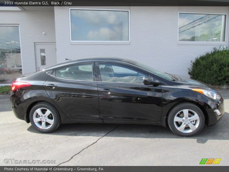 Black / Gray 2013 Hyundai Elantra GLS