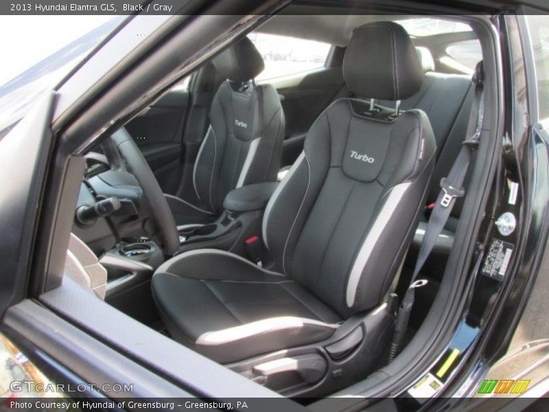 Black / Gray 2013 Hyundai Elantra GLS