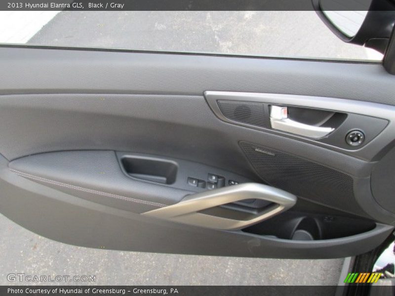 Black / Gray 2013 Hyundai Elantra GLS
