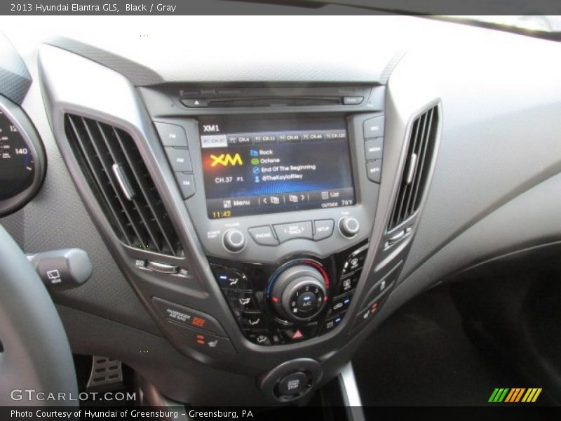 Black / Gray 2013 Hyundai Elantra GLS