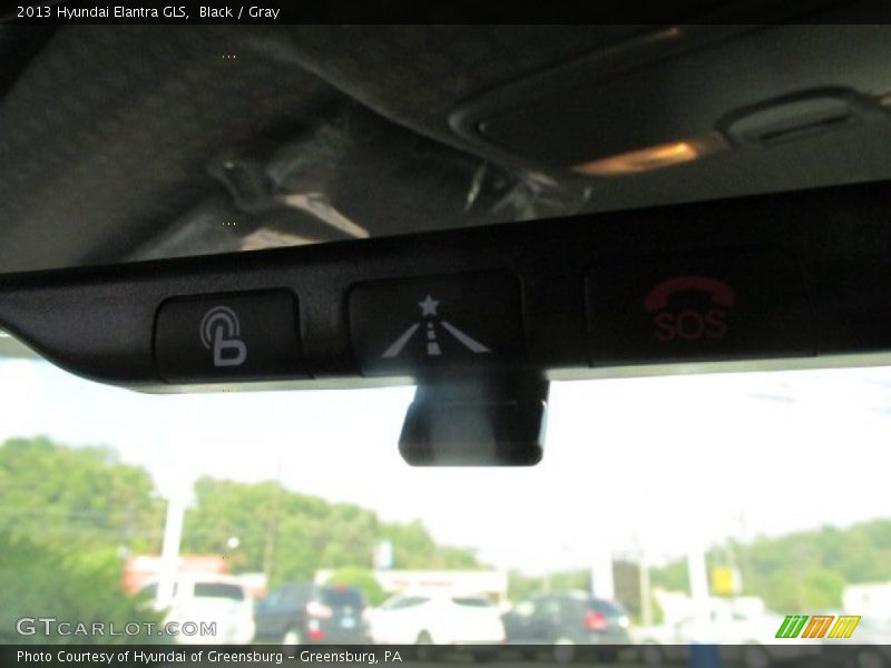 Black / Gray 2013 Hyundai Elantra GLS