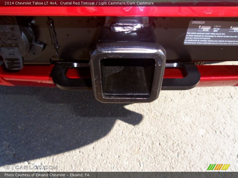 Crystal Red Tintcoat / Light Cashmere/Dark Cashmere 2014 Chevrolet Tahoe LT 4x4