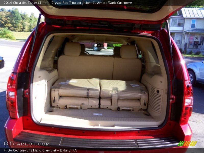 Crystal Red Tintcoat / Light Cashmere/Dark Cashmere 2014 Chevrolet Tahoe LT 4x4