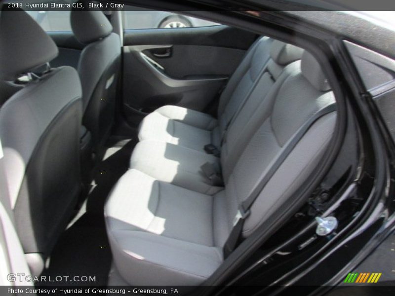 Black / Gray 2013 Hyundai Elantra GLS