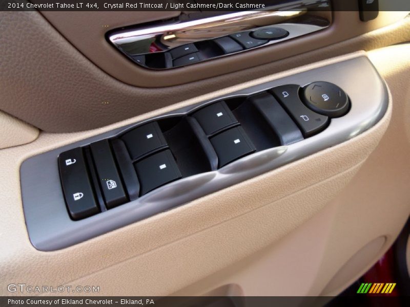Crystal Red Tintcoat / Light Cashmere/Dark Cashmere 2014 Chevrolet Tahoe LT 4x4