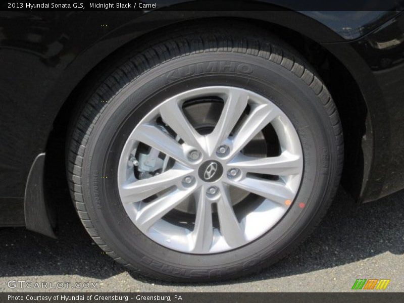 Midnight Black / Camel 2013 Hyundai Sonata GLS