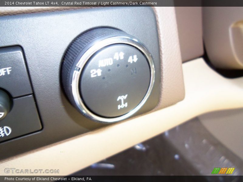 Crystal Red Tintcoat / Light Cashmere/Dark Cashmere 2014 Chevrolet Tahoe LT 4x4