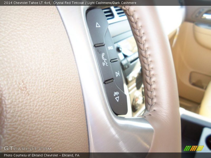 Crystal Red Tintcoat / Light Cashmere/Dark Cashmere 2014 Chevrolet Tahoe LT 4x4