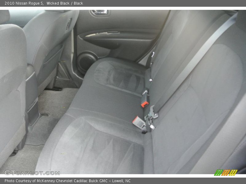 Wicked Black / Black 2010 Nissan Rogue S