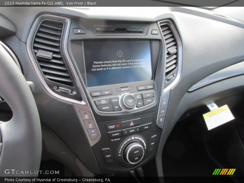 Iron Frost / Black 2013 Hyundai Santa Fe GLS AWD