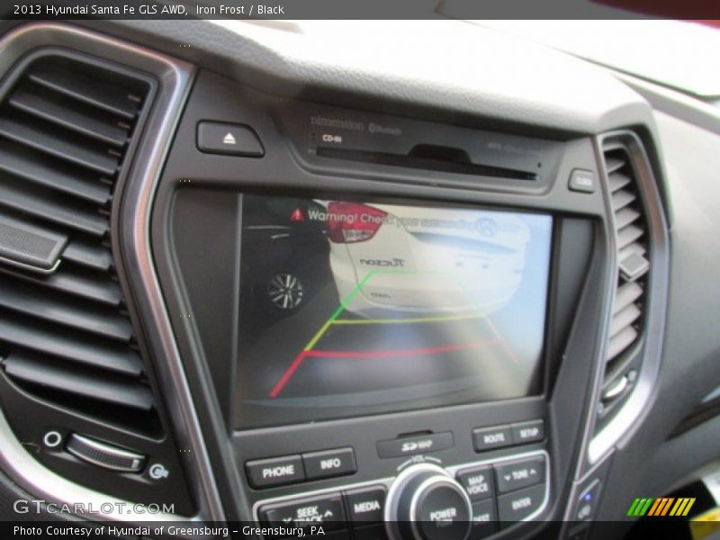 Iron Frost / Black 2013 Hyundai Santa Fe GLS AWD