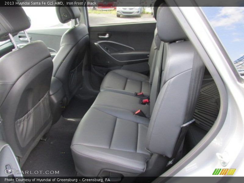 Iron Frost / Black 2013 Hyundai Santa Fe GLS AWD