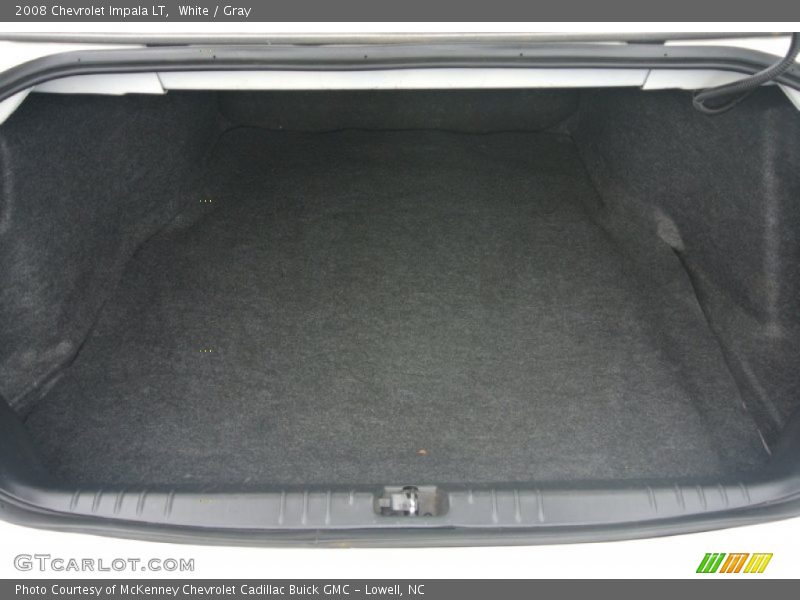White / Gray 2008 Chevrolet Impala LT