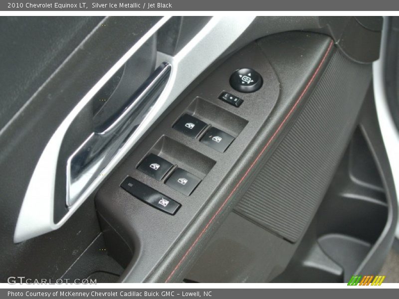 Silver Ice Metallic / Jet Black 2010 Chevrolet Equinox LT