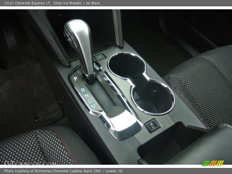 Silver Ice Metallic / Jet Black 2010 Chevrolet Equinox LT