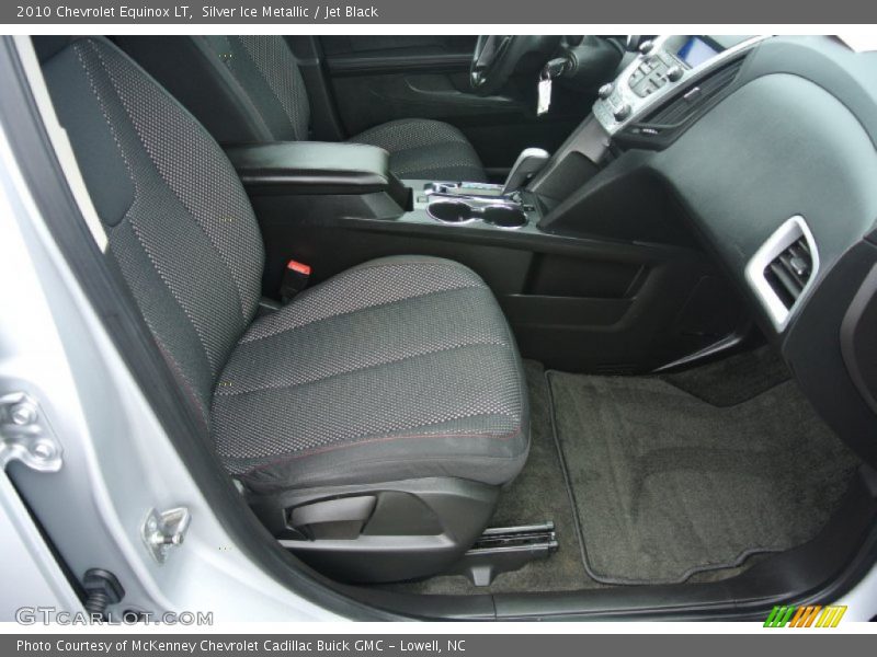 Silver Ice Metallic / Jet Black 2010 Chevrolet Equinox LT