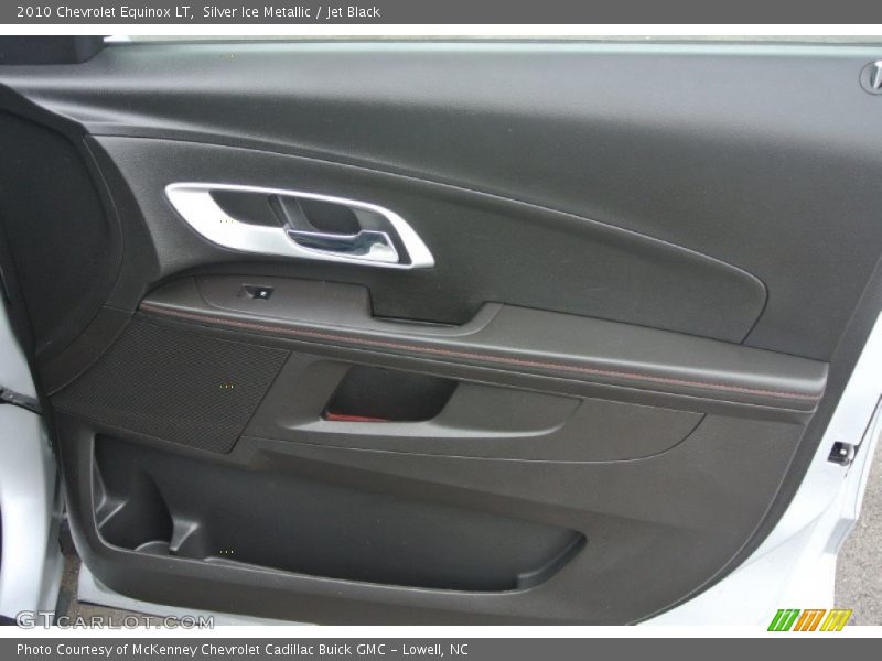 Silver Ice Metallic / Jet Black 2010 Chevrolet Equinox LT