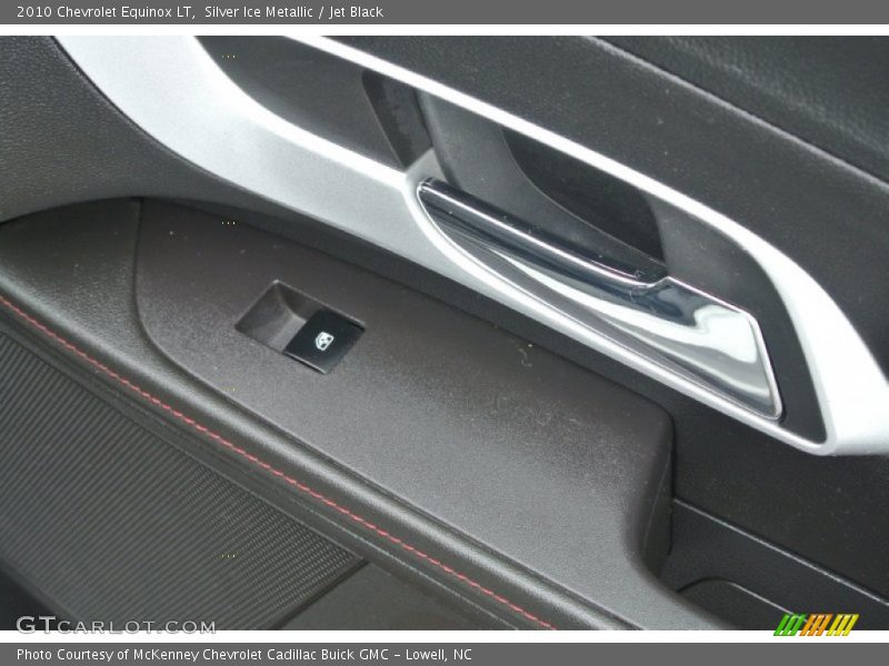 Silver Ice Metallic / Jet Black 2010 Chevrolet Equinox LT