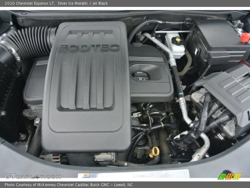 Silver Ice Metallic / Jet Black 2010 Chevrolet Equinox LT
