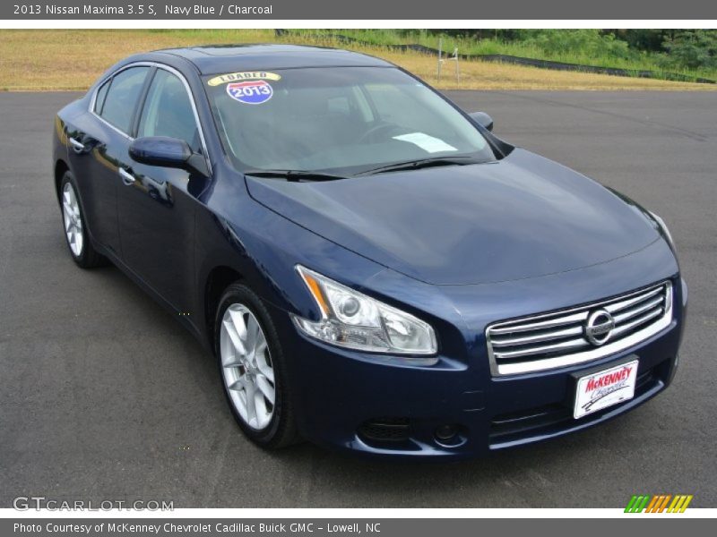 Navy Blue / Charcoal 2013 Nissan Maxima 3.5 S