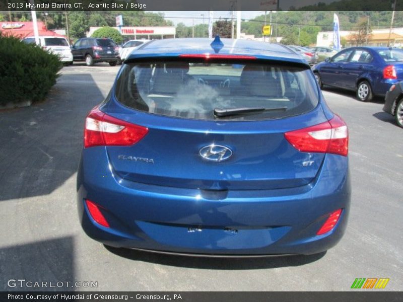 Atlantic Blue / Beige 2013 Hyundai Elantra GT