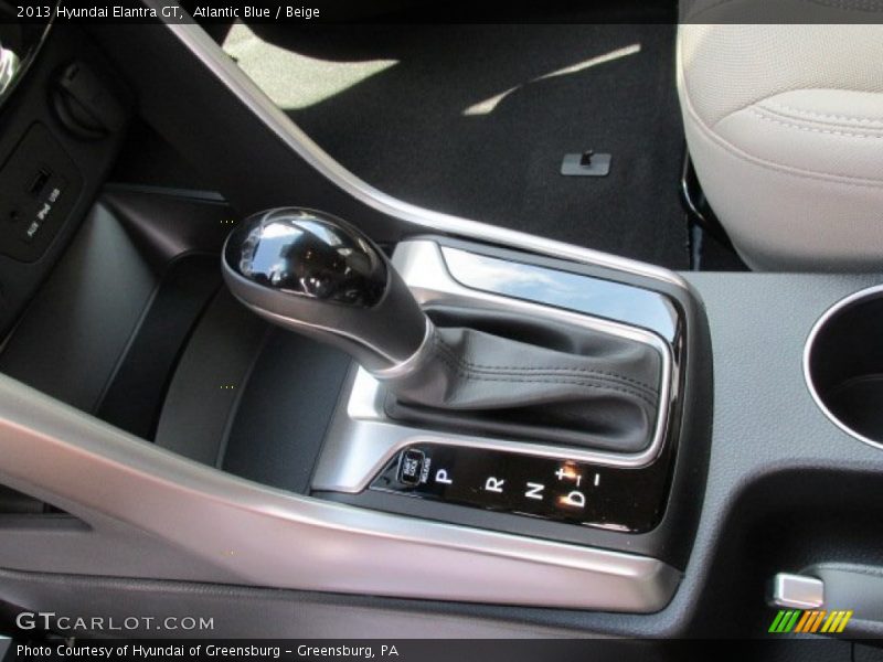 Atlantic Blue / Beige 2013 Hyundai Elantra GT