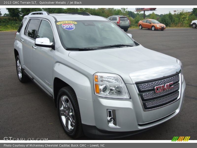 Quicksilver Metallic / Jet Black 2013 GMC Terrain SLT
