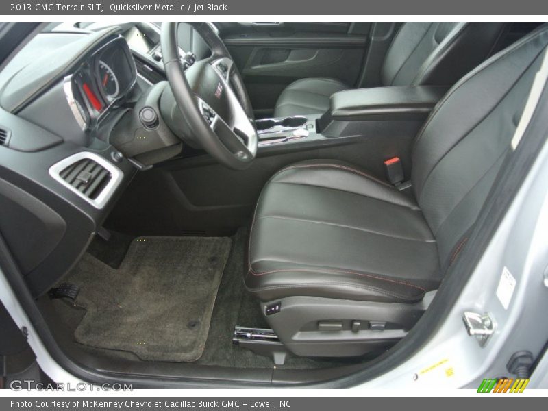 Quicksilver Metallic / Jet Black 2013 GMC Terrain SLT