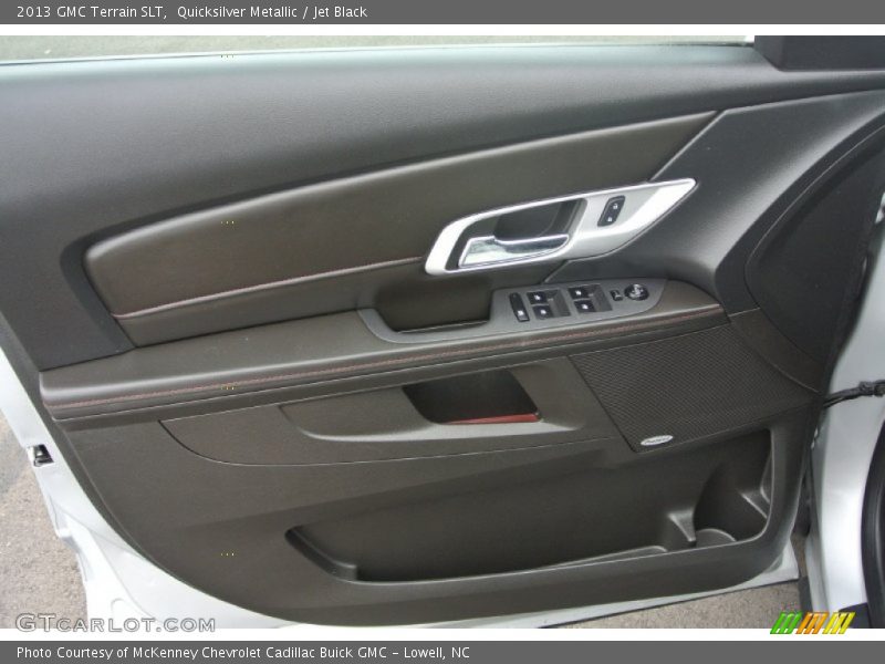 Quicksilver Metallic / Jet Black 2013 GMC Terrain SLT