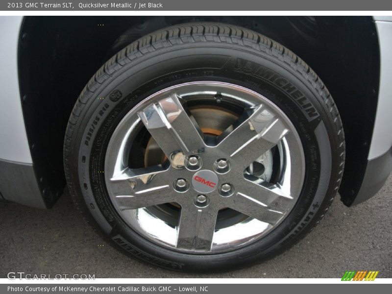 Quicksilver Metallic / Jet Black 2013 GMC Terrain SLT