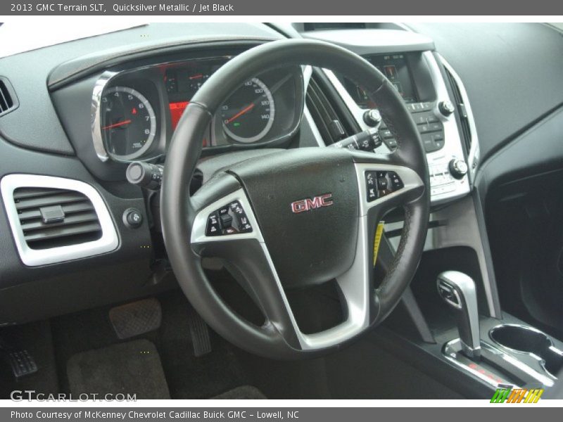 Quicksilver Metallic / Jet Black 2013 GMC Terrain SLT